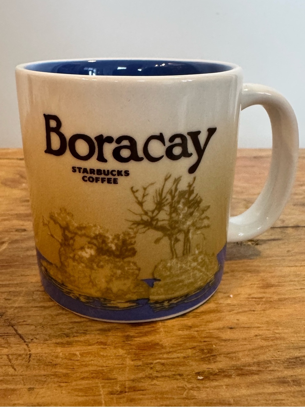 Boracay Starbucks Coffee Collectible Series Mug 2010 3fl oz Philippines Travel